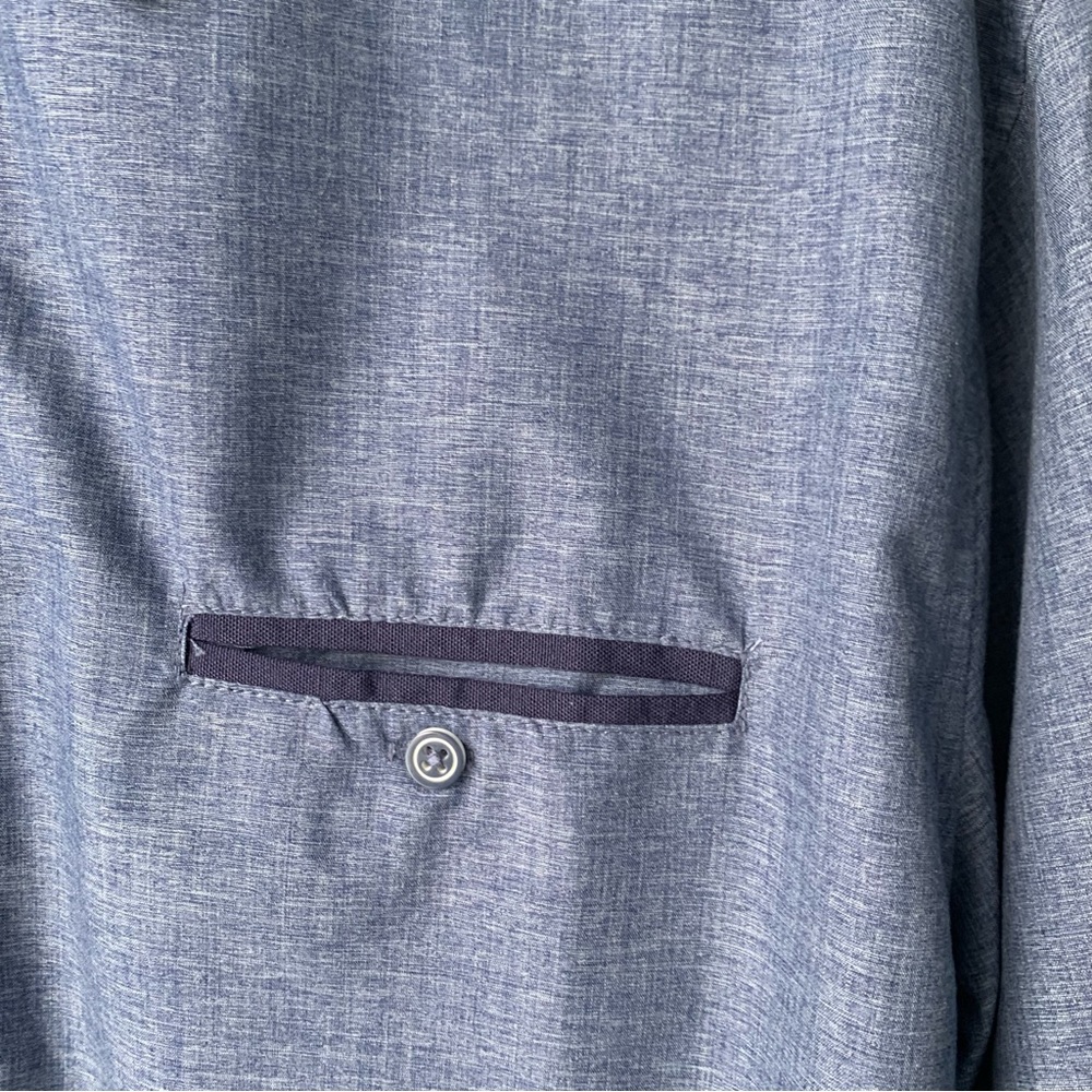Craft & Flow Men's Blue Long Sleeve Shirt (NWOT) - Picture 5 of 7